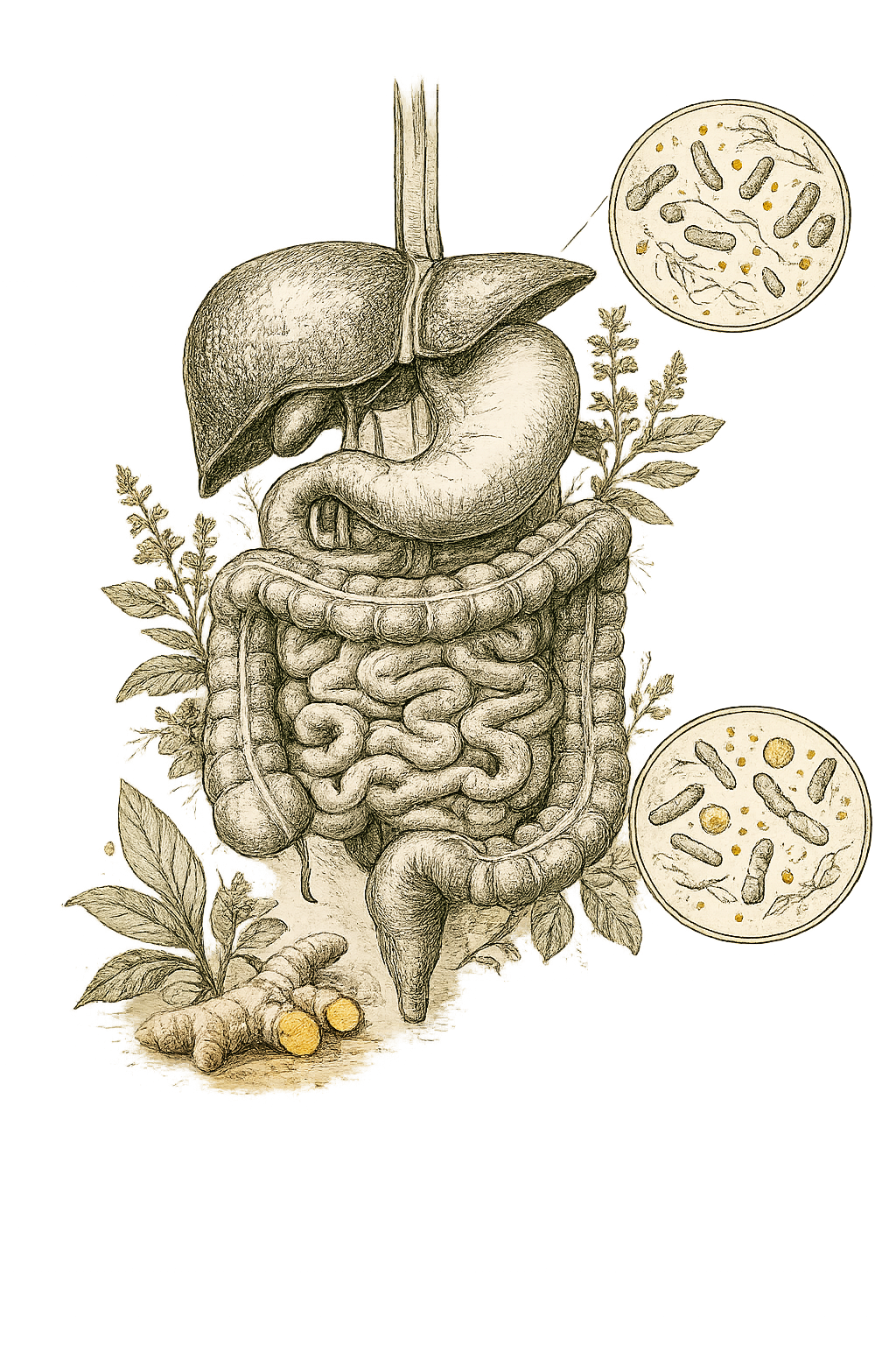 Gut axis visualization